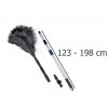 Prachovka s teleskopickou rukojetí, 129-189 cm