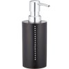 Dávkovač mýdla DIAMOND, černý, 210 ml