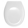 Bílé WC prkénko BERGAMON, duroplast