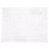 Bílá koupelnová předložka TERRY PARADISE, 70 x 50 cm
