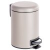 Koupelnový koš na odpadky, taupe, 3 l