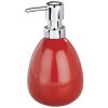Červený dávkovač mýdla POLARIS RED, 17 x 19 x 9 cm