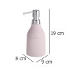 Dávkovač mýdla, světlé růžový COLLECTION ROSE, objem 330 ml, 19 x 9 cm