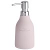 Dávkovač mýdla, světlé růžový COLLECTION ROSE, objem 330 ml, 19 x 9 cm