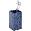 Modrý kelímek na zubní kartáčky CORDOBA DARK BLUE
