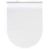Bílé toaletní sedátko HABOS, termoplast