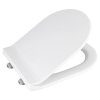 Bílé toaletní sedátko HABOS, termoplast
