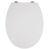 Bílé toaletní sedátko MORA, Easy-Close