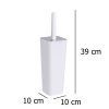 Bílý toaletí kartáč WC CANDY WHITE