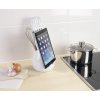 Kuchyňský organizér se stojanem na mobil, 2v1