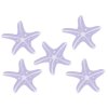 Sada protiskluzových nalepek, hvězdičky, fialová barva