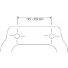 WC sedátko s mechanismem Easy-Close, MDF
