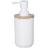 Dávkovač mýdla z plastu a bambusu, 330 ml