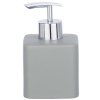 Dávkovač na mýdlo, keramický, šedý, 290 ml