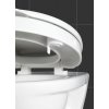 Toaletní sedátko SECURA COMFORT, duroplast, mechanismus Easy-Close