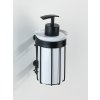 Černý dávkovač mýdla CLASSIC PLUS