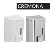Bílý dávkovač mýdla CREMONA