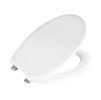 WC sedátko VIGONE, bílé, duroplast