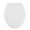 WC sedátko VIGONE, bílé, duroplast