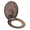 WC sedátko LION, vyrobeno z MDF