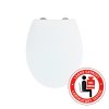 WC sedátko OSTUNI, Easy-Close, termoplast
