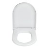 WC sedátko EXCLUSIVE v bílé barvě, se systémem Easy-Close