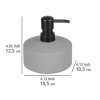 Dávkovač mýdla AVELLINO, keramický, 380 ml