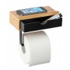 Držák na toaletní papír BAMBUSA, s bambusovým šuplíkem