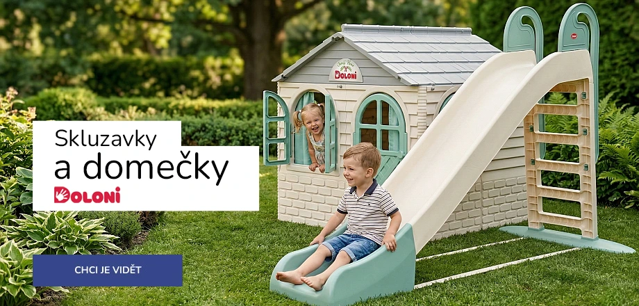 Domečky a skluzavky