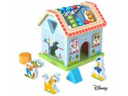 Derrson Disney Dřevěný motorický domeček Mickeyho svět