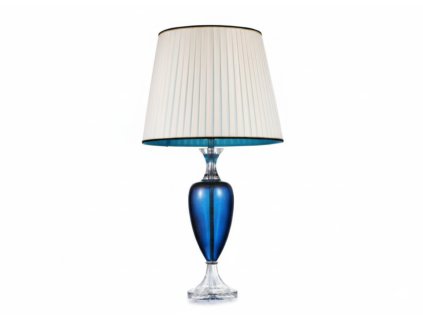 Swedörn Křišťálová stojací lampa Modrá magie