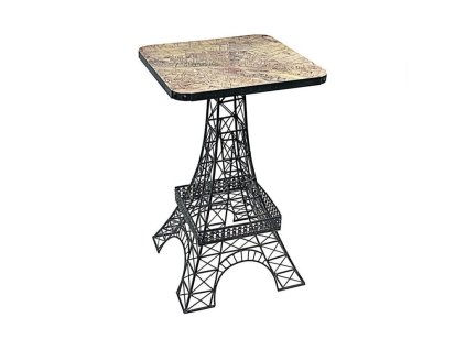 Swedörn Kovový stolek Eiffelova věž Paříž