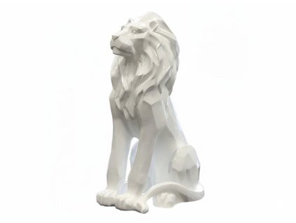 Swedörn Dekorace Bílý lev