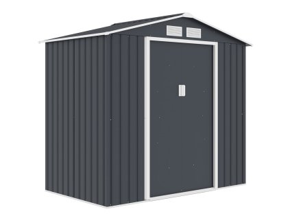 Crossheim C25026 Zahradní domek L 213x 131 x 195 cm, šedý