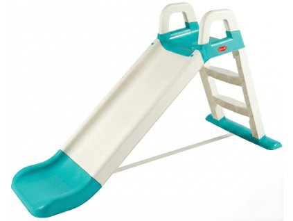 Doloni Skluzavka s madlem 140 cm bílo-modrá