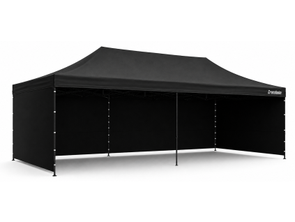 Crossheim Nůžkový stan 3 x 6 m Profi černý