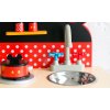 Derrson Disney Dětská dřevěná kuchyňka XL Mickey a Minnie TY036