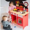 Derrson Disney Dětská dřevěná kuchyňka XL Mickey a Minnie TY036