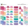 Connetix Tiles - Magnetická stavebnice PASTEL 120 ks