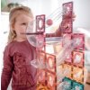 Connetix Tiles kuličková dráha 106 ks pastelová