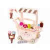 iMex Toys Dřevěný zmrzlinový vozík se zmrzlinou