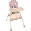 iMex Kids Jídelní židlička 3 v 1 růžová
