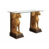 Swedörn Zlatý konzolový stůl s gepardy Royal Egypt