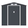 Crossheim C25026 Zahradní domek L 213x 131 x 195 cm, šedý