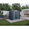 Crossheim C25026 Zahradní domek L 213x 131 x 195 cm, šedý