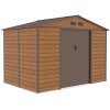 Crossheim C25028 Zahradní domek XL 277 x 195 x 200 cm, ořech