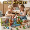 iMex Toys Magnetická stavebnice 119 ks ve stylu minecraft