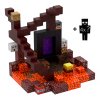 iMex Toys Magnetická stavebnice 132 ks ve stylu minecraft + 4 figurky