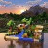 iMex Toys Magnetická stavebnice 400 ks ve stylu minecraft + 12 figurek