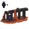 iMex Toys Magnetická stavebnice 480 ks ve stylu minecraft + 15 figurek